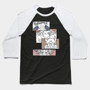 Sukuna_Itadori_Megumi_Anime_MAnga Baseball T-Shirt